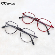 Load image into Gallery viewer, 54137 Retro Round Super Light Plastic Steel Frame Anti Blue Light Optical Glasses Frames Men Women Computer Eyeglasses