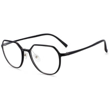 Load image into Gallery viewer, 54137 Retro Round Super Light Plastic Steel Frame Anti Blue Light Optical Glasses Frames Men Women Computer Eyeglasses