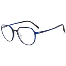 Load image into Gallery viewer, 54137 Retro Round Super Light Plastic Steel Frame Anti Blue Light Optical Glasses Frames Men Women Computer Eyeglasses