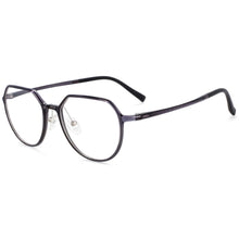 Load image into Gallery viewer, 54137 Retro Round Super Light Plastic Steel Frame Anti Blue Light Optical Glasses Frames Men Women Computer Eyeglasses