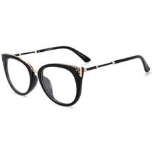 Load image into Gallery viewer, 54138  Anti Blue Light Optical Glasses Frames Brand Women Cat Eye Stars Computer Eyeglasses