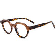 Load image into Gallery viewer, 54139 Retro Acetate Optical Glasses Frames Men Women Two Color Splicing Eyeglasses