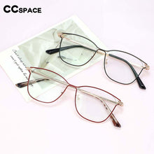 Load image into Gallery viewer, 54149 Female Style Anti Blue Light Metal Optical Glasses Frames Women Computer Eyeglasses Reading Glasses