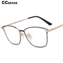 Load image into Gallery viewer, 54149 Female Style Anti Blue Light Metal Optical Glasses Frames Women Computer Eyeglasses Reading Glasses