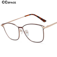Load image into Gallery viewer, 54149 Female Style Anti Blue Light Metal Optical Glasses Frames Women Computer Eyeglasses Reading Glasses