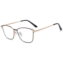 Load image into Gallery viewer, 54149 Female Style Anti Blue Light Metal Optical Glasses Frames Women Computer Eyeglasses Reading Glasses