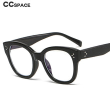 Load image into Gallery viewer, 54152 Retro Square Rivet Anti Blue Light Optical Glasses Frames Men Women Computer Eyeglasses