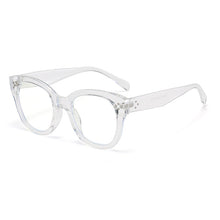 Load image into Gallery viewer, 54152 Retro Square Rivet Anti Blue Light Optical Glasses Frames Men Women Computer Eyeglasses