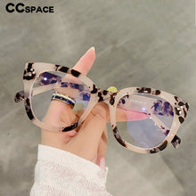 Load image into Gallery viewer, 54152 Retro Square Rivet Anti Blue Light Optical Glasses Frames Men Women Computer Eyeglasses