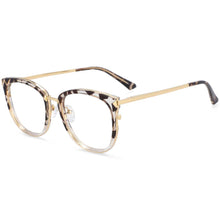 Load image into Gallery viewer, 54156 Retro Arrow Round Anti Blue Light Optical Glasses Frames Women Computer Eyeglasses