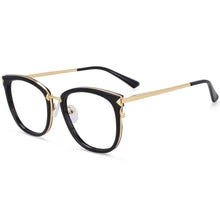 Load image into Gallery viewer, 54156 Retro Arrow Round Anti Blue Light Optical Glasses Frames Women Computer Eyeglasses