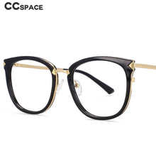 Load image into Gallery viewer, 54156 Retro Arrow Round Anti Blue Light Optical Glasses Frames Women Computer Eyeglasses