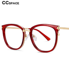 Load image into Gallery viewer, 54156 Retro Arrow Round Anti Blue Light Optical Glasses Frames Women Computer Eyeglasses