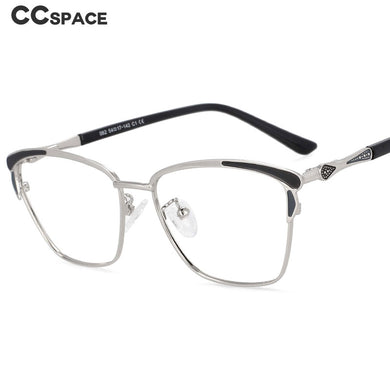 54167 Luxurious Anti Blue Light Prescription Glasses Frames Women Reading Glasses Computer Eyeglasses