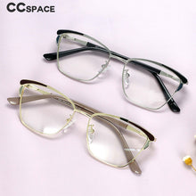 Load image into Gallery viewer, 54167 Luxurious Anti Blue Light Prescription Glasses Frames Women Reading Glasses Computer Eyeglasses