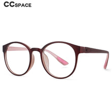 Load image into Gallery viewer, 54168 TR90 Round Anti Blue Light Ultralight Glasses Frames Men Women Myopia Glasses Computer Eyeglasses