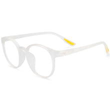Load image into Gallery viewer, 54168 TR90 Round Anti Blue Light Ultralight Glasses Frames Men Women Myopia Glasses Computer Eyeglasses