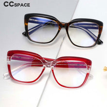 Load image into Gallery viewer, 54194 Style Blue Light Blocking Glasses Frames Women TR90 High-Grade Computer Eyeglasses