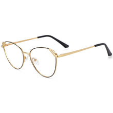 Load image into Gallery viewer, 54195 Cat Eye Anti Blue Light Optical Metal Glasses Frames Women Computer Eyeglasses