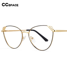 Load image into Gallery viewer, 54195 Cat Eye Anti Blue Light Optical Metal Glasses Frames Women Computer Eyeglasses