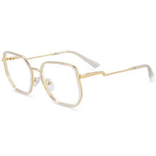 Load image into Gallery viewer, 54197 Plastic Titanium Anti Blue Light Prescription Glasses Frames Women Computer Eyeglasses