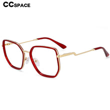 Load image into Gallery viewer, 54197 Plastic Titanium Anti Blue Light Prescription Glasses Frames Women Computer Eyeglasses