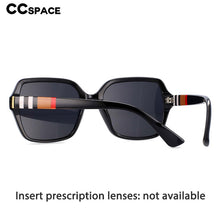 Load image into Gallery viewer, 54198 Retro Femal Brand Sunglasses Stripe Legs Men Women Shades Uv400 Vintage Glasses