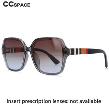 Load image into Gallery viewer, 54198 Retro Femal Brand Sunglasses Stripe Legs Men Women Shades Uv400 Vintage Glasses