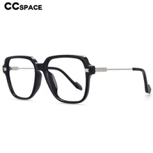 Load image into Gallery viewer, 54199 Big Size Square Blue Light Glasses Frames Men Women TR90 Computer Eyeglasses