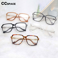 Load image into Gallery viewer, 54199 Big Size Square Blue Light Glasses Frames Men Women TR90 Computer Eyeglasses