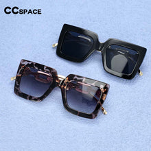 Load image into Gallery viewer, 54210 Oversized Metal Chain Sunglasses Men Women  Shades UV400 Vintage Glasses