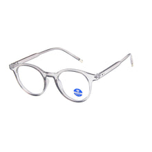 Load image into Gallery viewer, 54214 Retro Round Anti Blue Light Glasses Frames Men Women Computer Eyeglasses