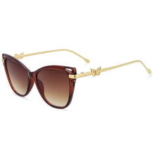 Load image into Gallery viewer, 54215 Butterfly Sunglasses Women Gradient Lens Shades Uv400 Vintage Glasses