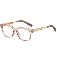 Load image into Gallery viewer, 54216 Square Anti Blue Light Glasses Frames Men Women Brand Computer Eyeglasses