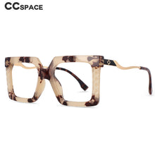 Load image into Gallery viewer, 54219 Plastic Titanium Square Anti Blue Light  Glasses Frames Women Tr90 Computer Eyeglasses