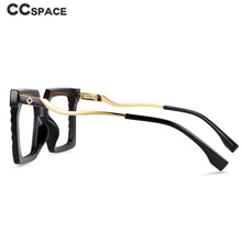 Load image into Gallery viewer, 54219 Plastic Titanium Square Anti Blue Light  Glasses Frames Women Tr90 Computer Eyeglasses