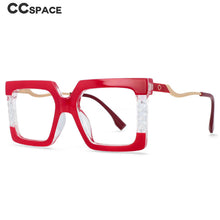 Load image into Gallery viewer, 54219 Plastic Titanium Square Anti Blue Light  Glasses Frames Women Tr90 Computer Eyeglasses