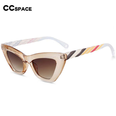 54226 Sweets Sunglasses Men Women Cat Eye Chain Shades UV400 Vintage Glasses