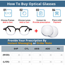 Load image into Gallery viewer, 54229 Retro Polygon Leopard Acetate Optical Glasses Frames Men Women Reading Eyeglasses
