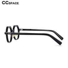 Load image into Gallery viewer, 54229 Retro Polygon Leopard Acetate Optical Glasses Frames Men Women Reading Eyeglasses