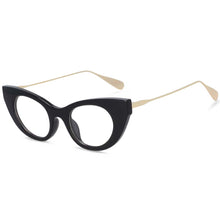 Load image into Gallery viewer, 54236 Retro Cat Eye Stripe Sunglasses Men Women Shades UV400 Vintage Glasses