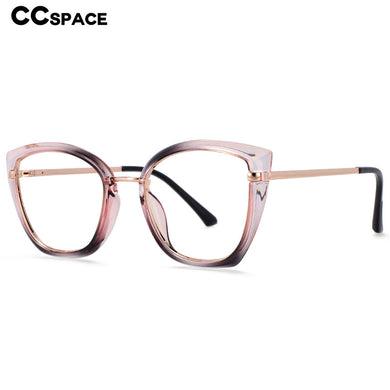 54238 TR90 Anti Blue Light Gradient Glasses Frames Women Style Computer Eyeglasses