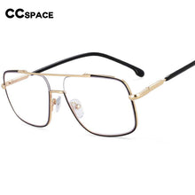 Load image into Gallery viewer, 54240 Retro Brand Design Men&#39;s Metal Frame Glasses Frame Personality Anti-Blue Light Glasses