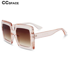 Load image into Gallery viewer, 54244 Oversized Square Sunglasses Men Women Shades Uv400 Vintage Glasses