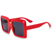 Load image into Gallery viewer, 54244 Oversized Square Sunglasses Men Women Shades Uv400 Vintage Glasses