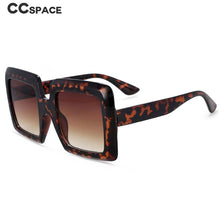 Load image into Gallery viewer, 54244 Oversized Square Sunglasses Men Women Shades Uv400 Vintage Glasses