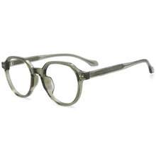 Load image into Gallery viewer, 54255 TR90 Retro Round Glasses Frame Acetace Leg Men Women Computer Blue Light Eyeglasses