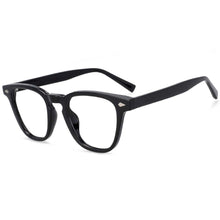 Load image into Gallery viewer, 54258 TR90 Oversized Rivet Anti Blue Light Optical Glasses Frames Men Women Computer Eyeglasses