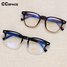 Load image into Gallery viewer, 54258 TR90 Oversized Rivet Anti Blue Light Optical Glasses Frames Men Women Computer Eyeglasses