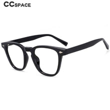 Load image into Gallery viewer, 54258 TR90 Oversized Rivet Anti Blue Light Optical Glasses Frames Men Women Computer Eyeglasses